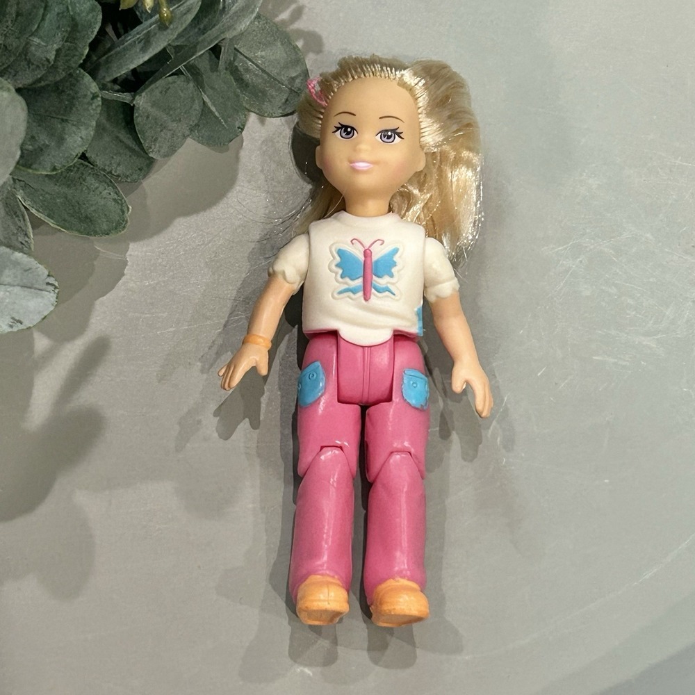 Vintageโ Fisher Price Loving Family Sister Girl Daughter Butterfly Shirt 2006